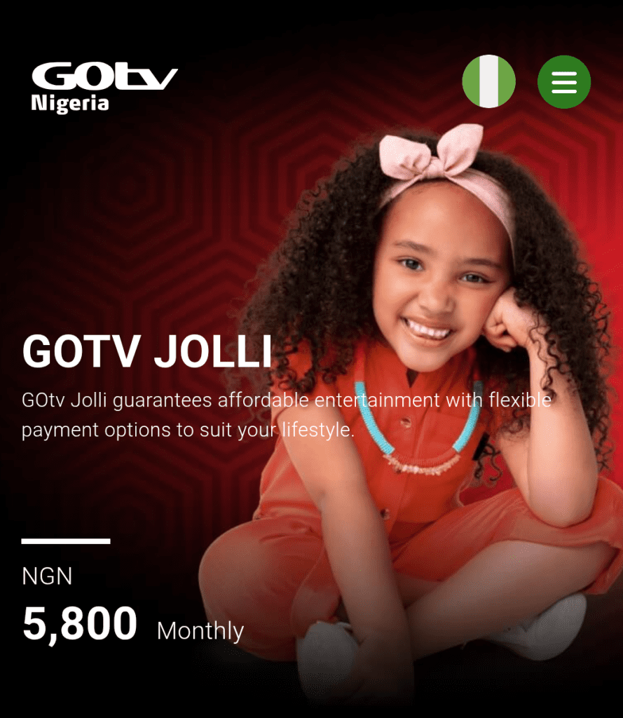 GOtv Jolli Channel List (2025): Price & Full List in Nigeria GOtv Jolli Channel List (2025): Price & Full List in Nigeria