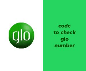 code to check glo number Mobile phone displaying Glo number check code