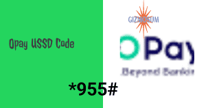 Opay ussd code