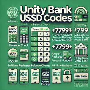 unity bank transfer code