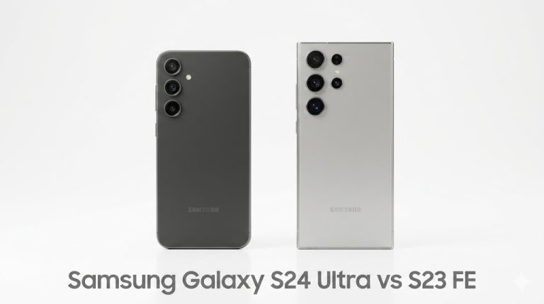 Samsung Galaxy S24 Ultra vs S23 FE