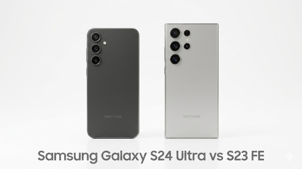 Samsung Galaxy S24 Ultra vs S23 FE