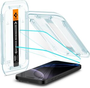 Spigen EZ Fit iPhone 16 Pro Max screen protector
