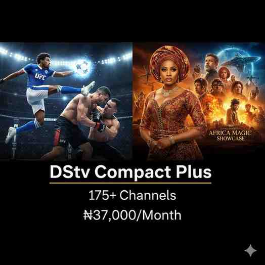 DStv Compact Plus Channel List