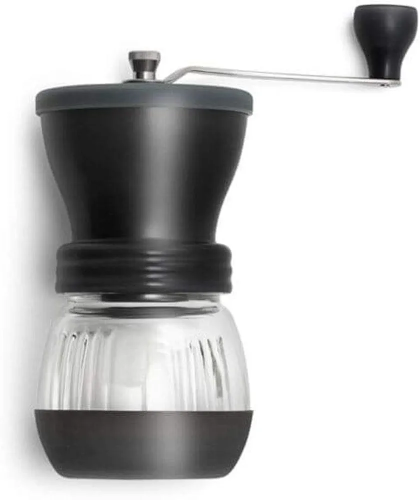 Hario Skerton Plus ceramic burr manual coffee grinder for pour over and French press coffee
