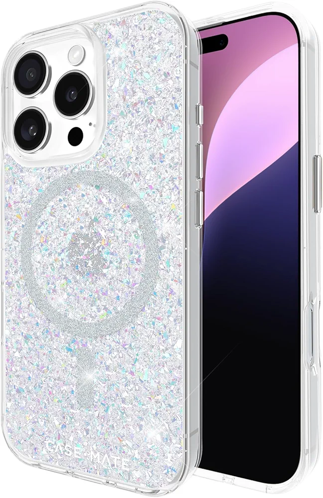 Case-Mate Twinkle Disco stylish glitter iPhone 16 case