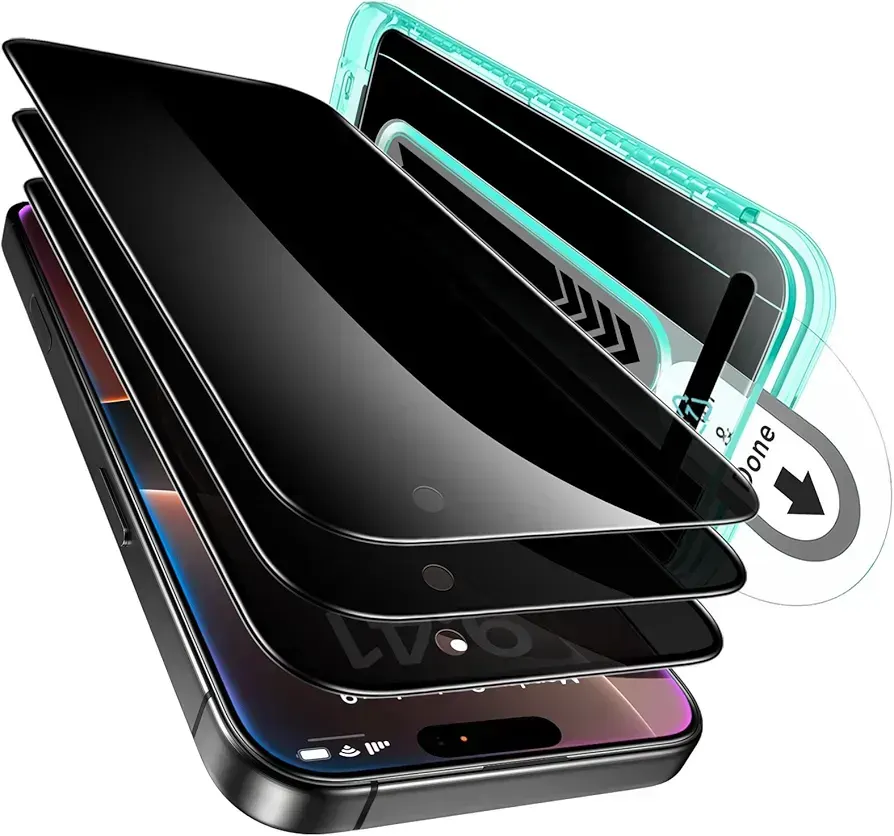 ESR 3 Pack privacy screen protector for iPhone 16 Pro Max