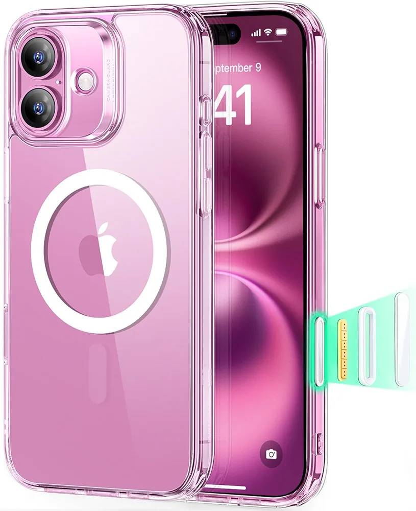 ESR Classic Hybrid clear protective case for iPhone 16