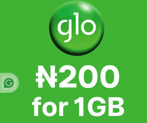 Glo ₦200 for 1GB