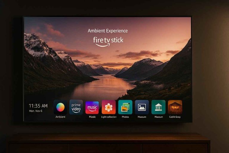Fire tv stick ambient experience