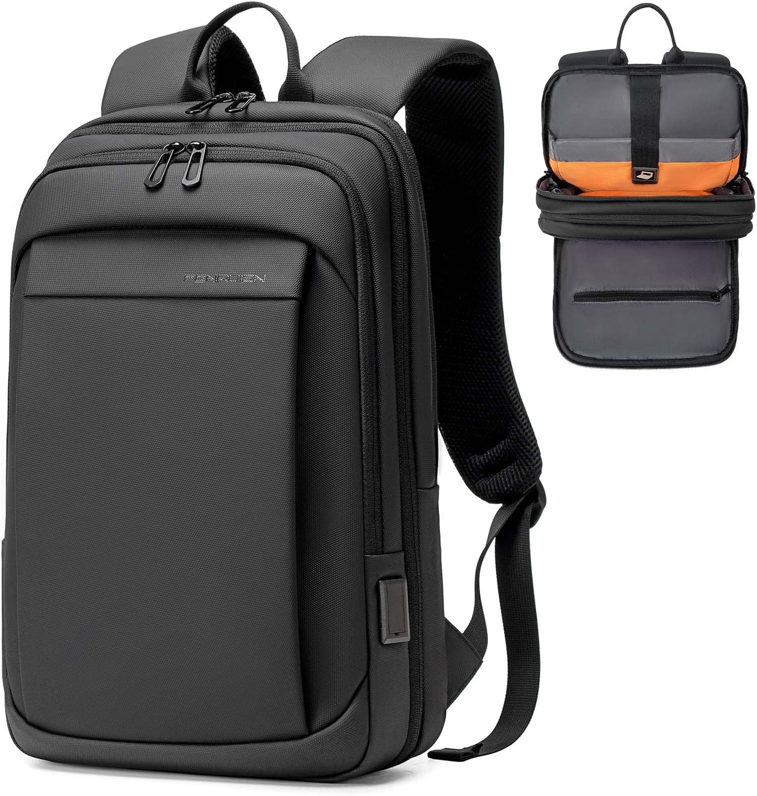 FENRUIEN Work Waterproof Laptop Backpack