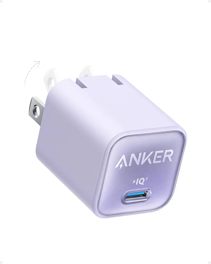 Anker Nano 3 30W GaN charger ultra-compact for iPhone 16