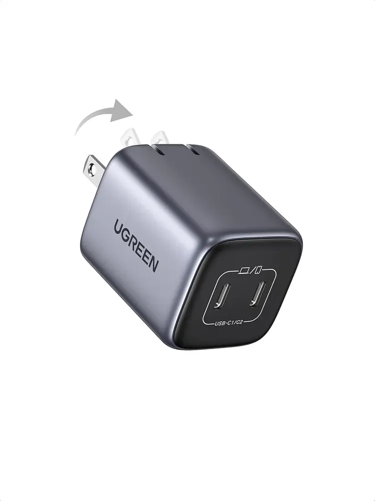 UGREEN Nexode 45W dual port USB-C charger for iPhone and iPad