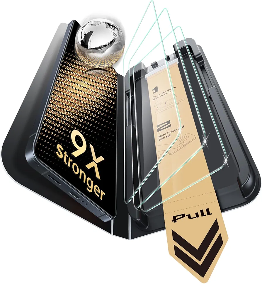 ESR anti-reflective screen protector for iPhone 17 Pro Max using Corning technology