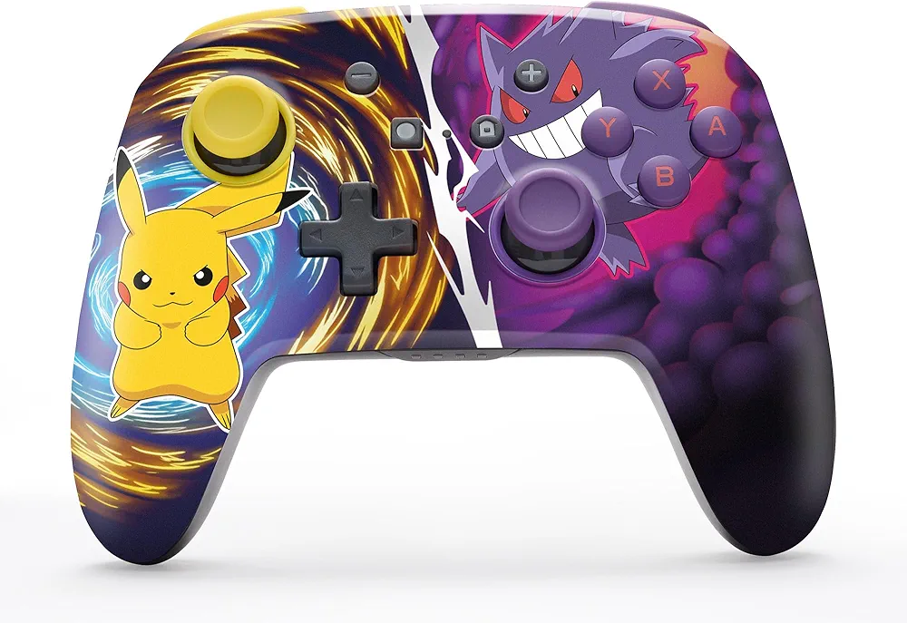 PowerA Enhanced Wireless Nintendo Switch 2 Controller Pikachu vs Gengar Edition