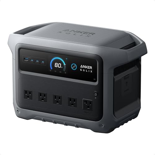 5 Best Portable Power Station for Camping: The Ultimate Off-Grid Energy Guide 2 Anker SOLIX C1000 Gen 2 portable power station for camping with 1056Wh LiFePO4 battery and 2000W AC output