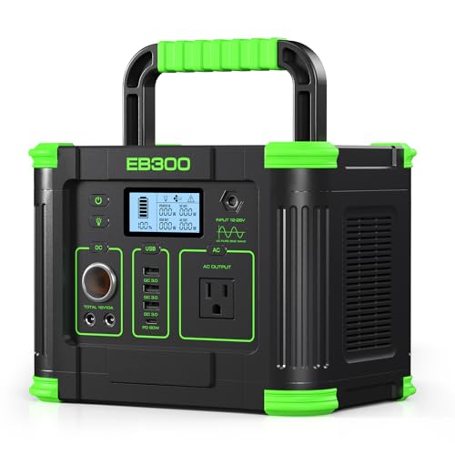 5 Best Portable Power Station for Camping: The Ultimate Off-Grid Energy Guide 5 GRECELL 300W budget portable power station with LiFePO4 battery for lightweight camping and device charging