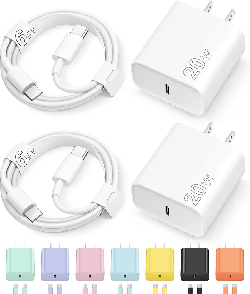 Budget fast charger for iPhone 15 with USB C cable included