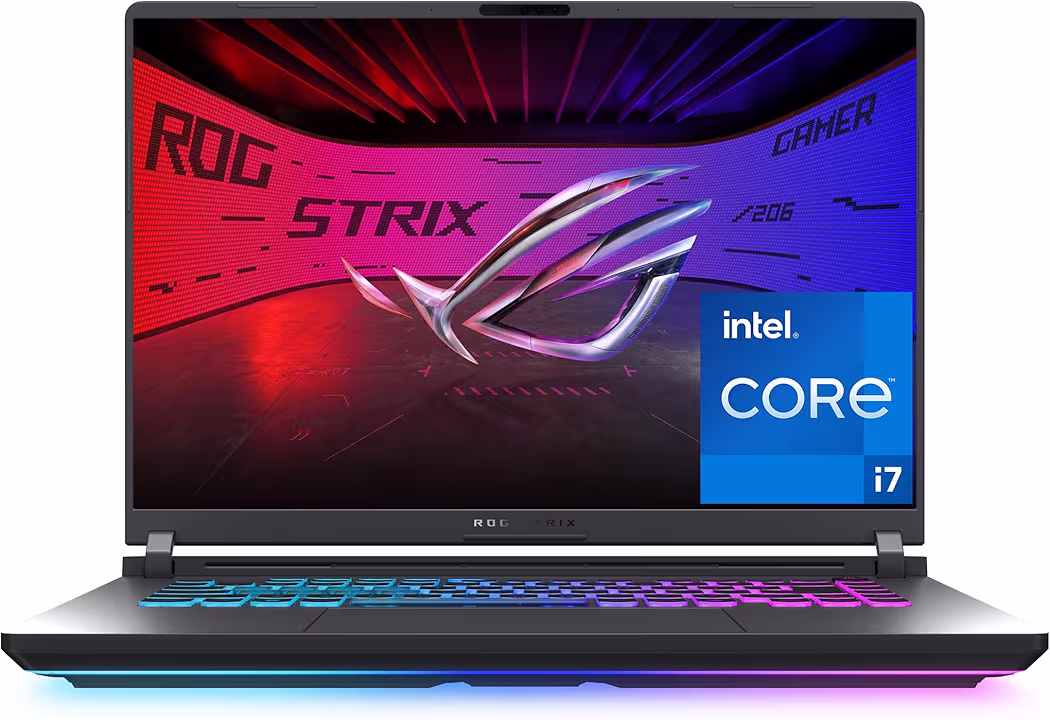 ASUS ROG Strix G16 gaming laptop with RTX graphics