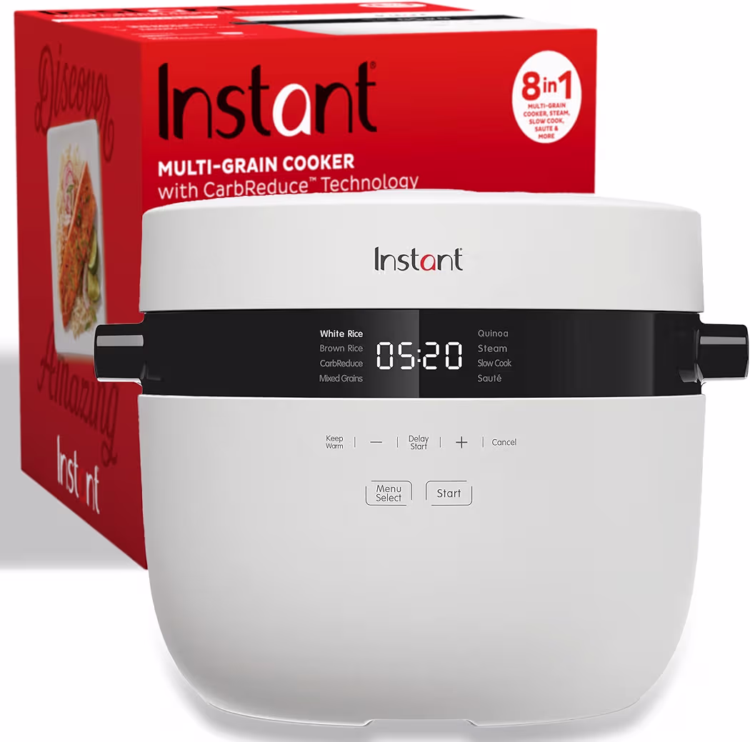 Instant Pot carb reducing rice cooker for large family meal prep
