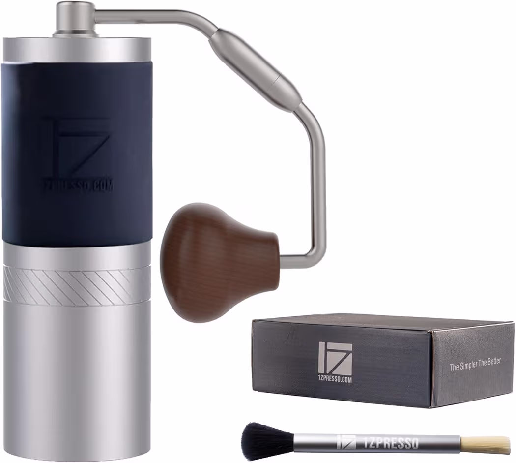1Zpresso J manual coffee grinder for pour over coffee brewing