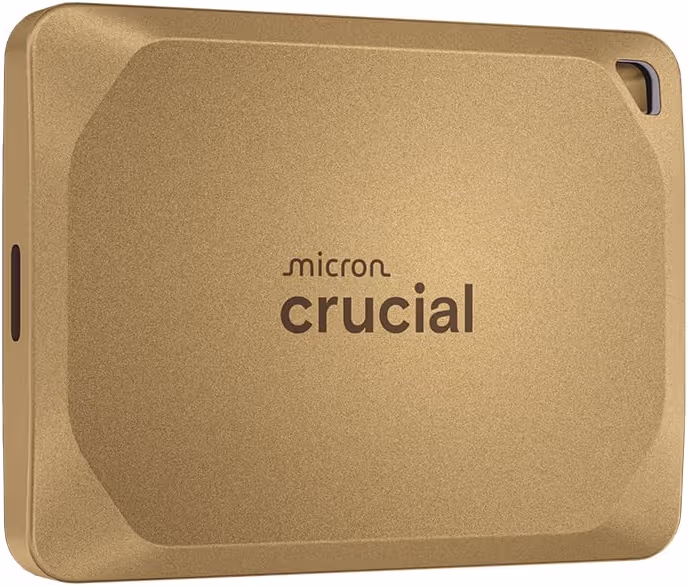 Crucial X10 Pro portable SSD with high-speed USB-C storage performance