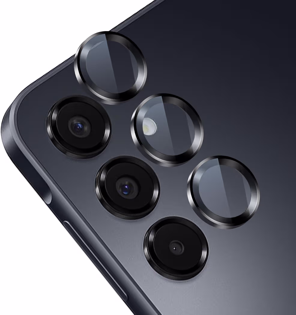 TENOC Camera Lens Protector installed on Samsung Galaxy A16 camera lens