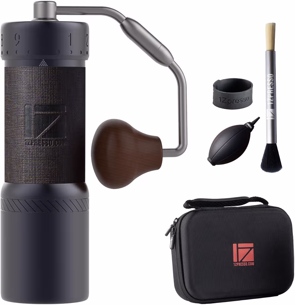 1Zpresso J-Ultra manual coffee grinder for espresso brewing