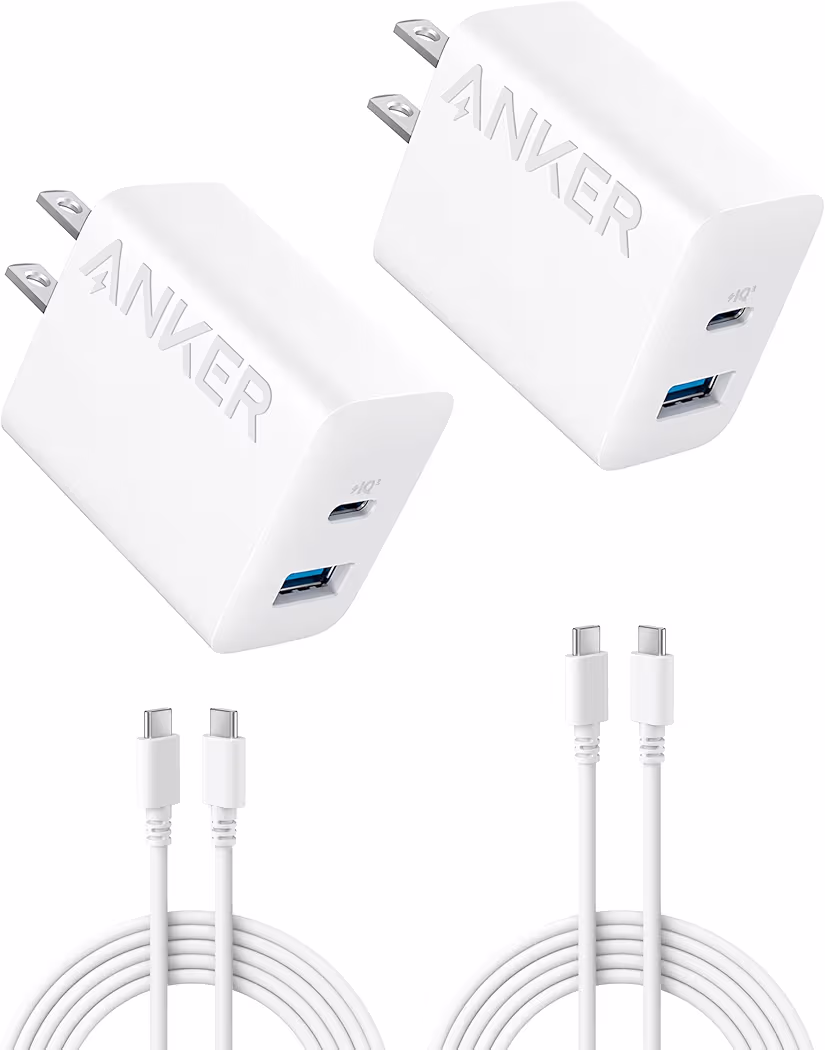 Anker 20W USB-C charger for iPhone 17 Pro Max