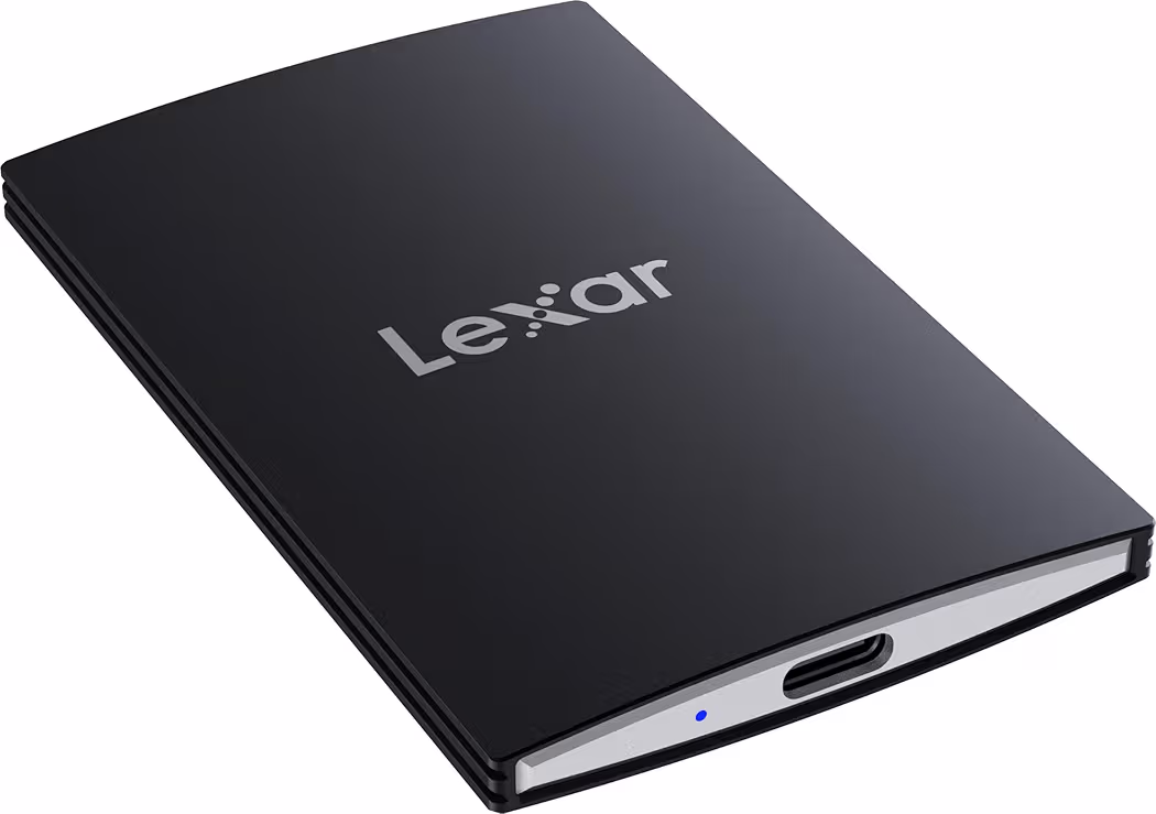 Lexar SL500 compact portable SSD for Galaxy S26 Ultra storage expansion