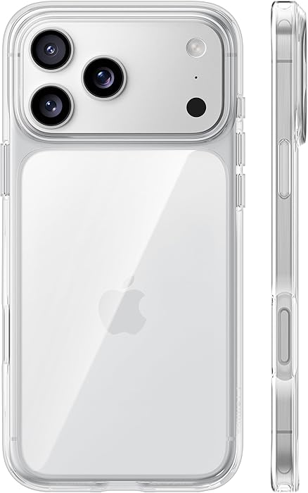 TORRAS Crystal Clear case for iPhone 17 Pro Max