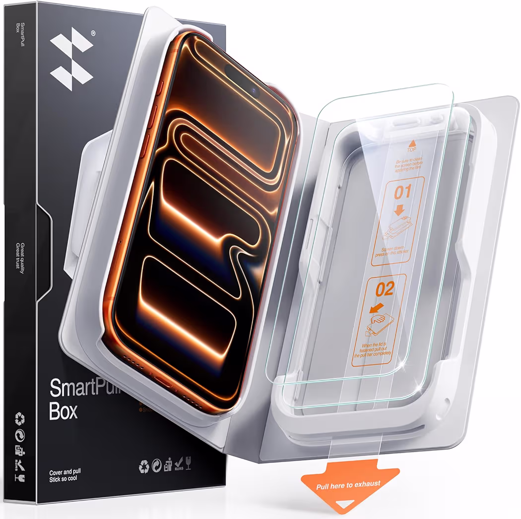 SMARTDEVIL tempered glass screen protector for iPhone 17 Pro Max
