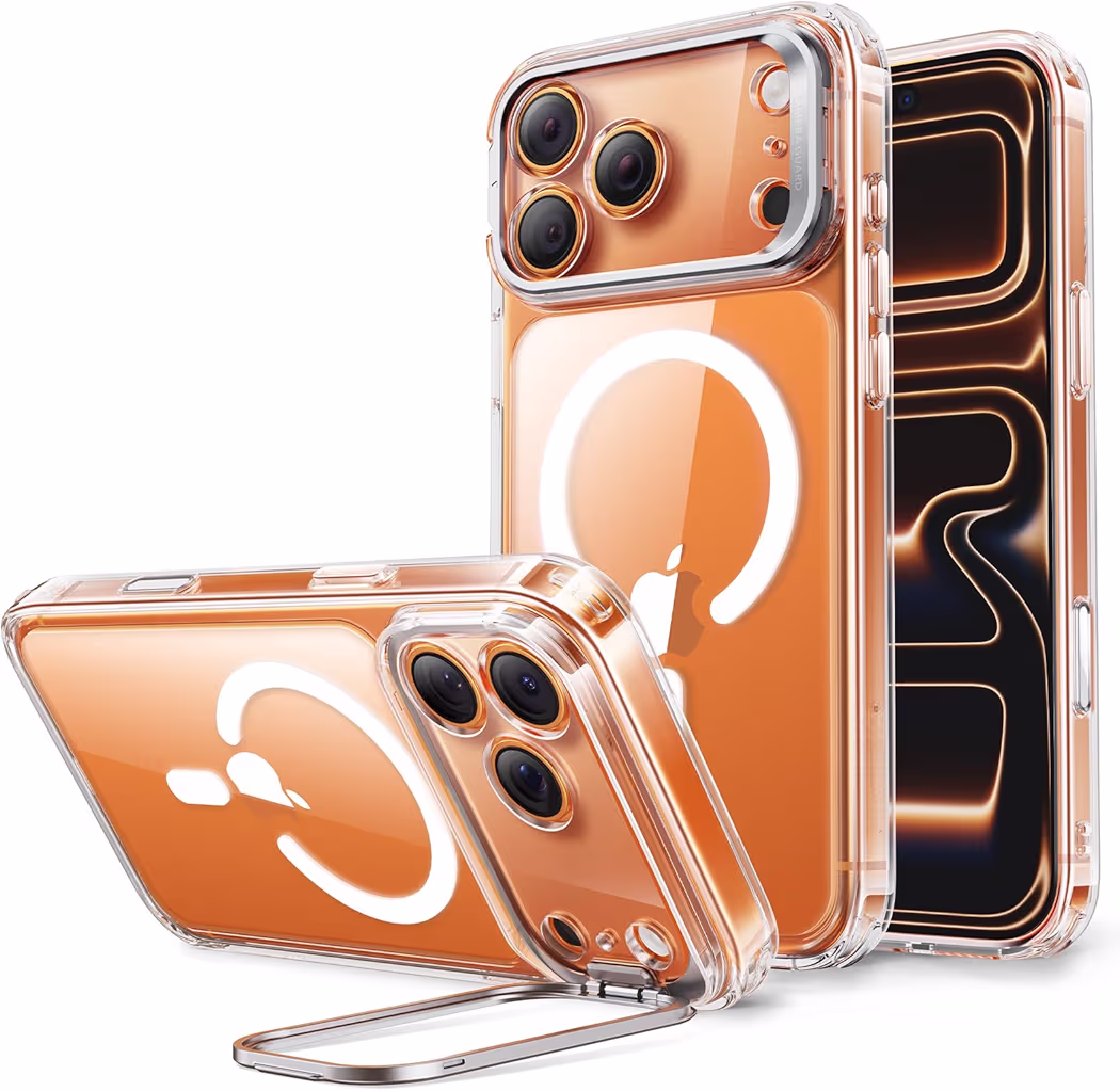 ESR Clear Case With Stash Stand for iPhone 17 Pro Max