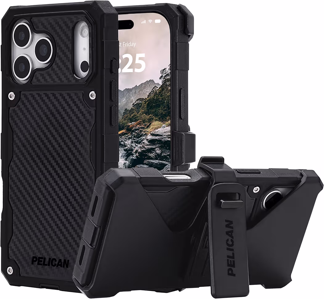 Pelican Shield rugged case for iPhone 17 Pro Max with heavy-duty protection