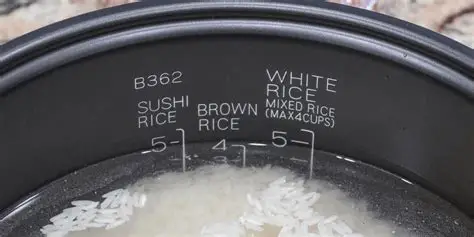 water to rice ratio rice cooker