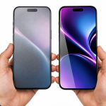 Matte vs tempered glass screen protector comparison on iPhone 17 Pro Max