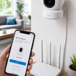 Tapo camera manual setup without QR code using smartphone and Wi-Fi connection