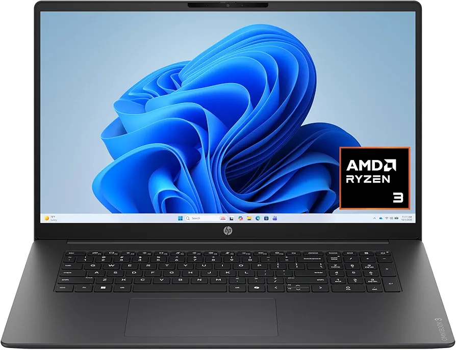 HP OmniBook 3 17.3 inch laptop for home office productivity