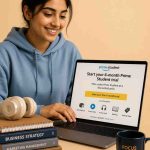 Student signing up for Amazon Prime Student free trial