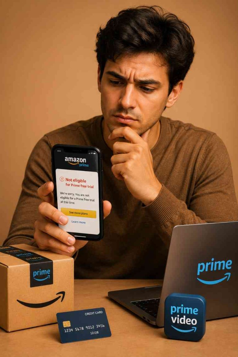 Why you can't get an Amazon Prime free trial and how eligibility works