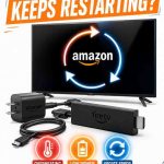 Fire TV Stick keeps restarting troubleshooting guide with reboot loop illustration