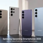 See upcoming Samsung smartphones in 2026, including Galaxy S26 FE, S27, A18, A08 and more. Explore release dates, specs and rumors.