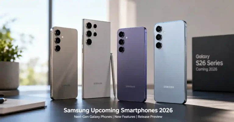 See upcoming Samsung smartphones in 2026, including Galaxy S26 FE, S27, A18, A08 and more. Explore release dates, specs and rumors.
